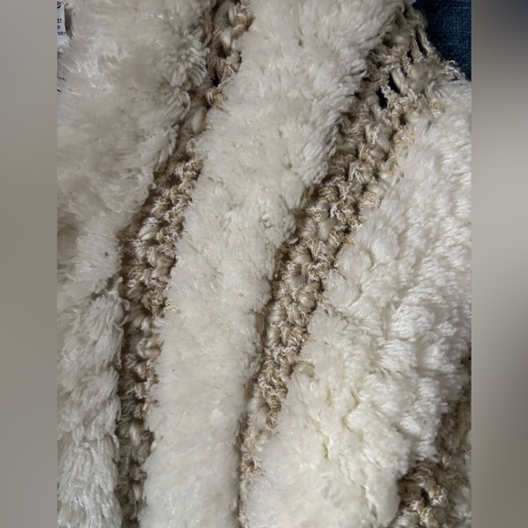 VINTAGE 70s/80s ANSWERS by RIDDLES PLUSH TEXTURED CROPPED JACKET - size MEDIUM - Picture 7 of 8